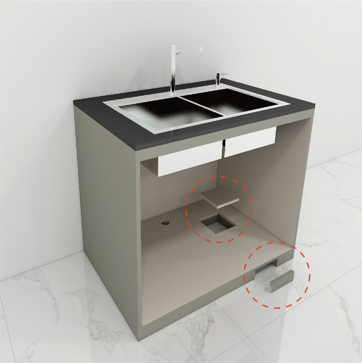 aluminium kitchen cabinet vanity cabinet wardrobe design features 7 1